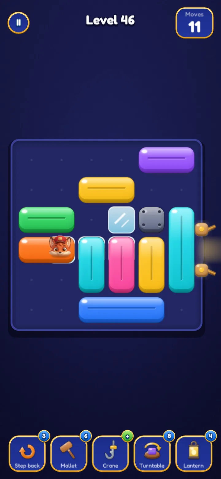 A level with ice tiles.